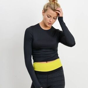 Mono B Black Crop Top (NWT) 🔥